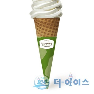 상하목장 아이스크림 녹색 콘지1000개070-7722-0198